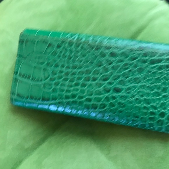 FURLA croc embossed leather wallet - Picture 2 of 8